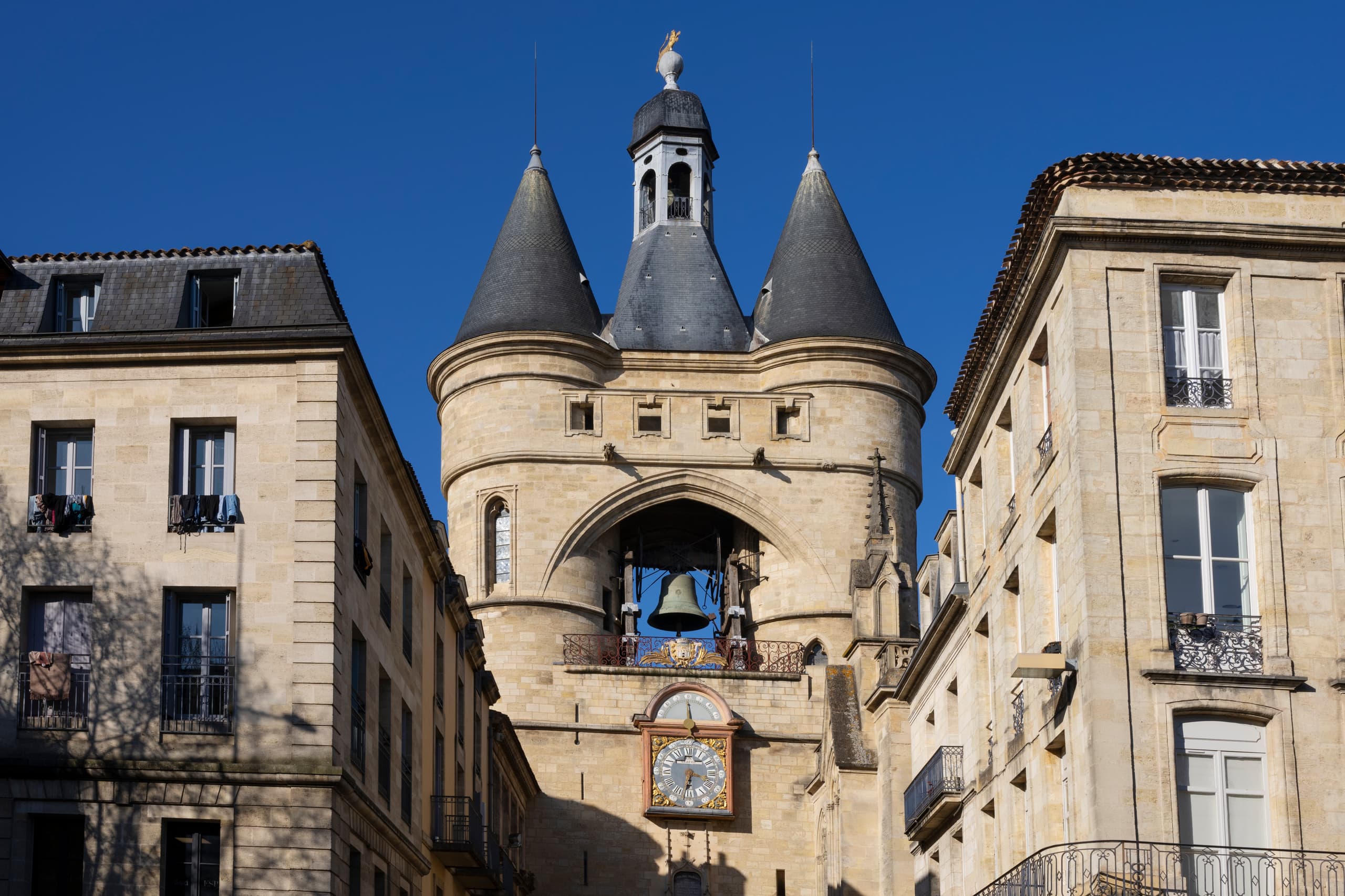 Célèbre tour Saint-Michel à Bordeaux