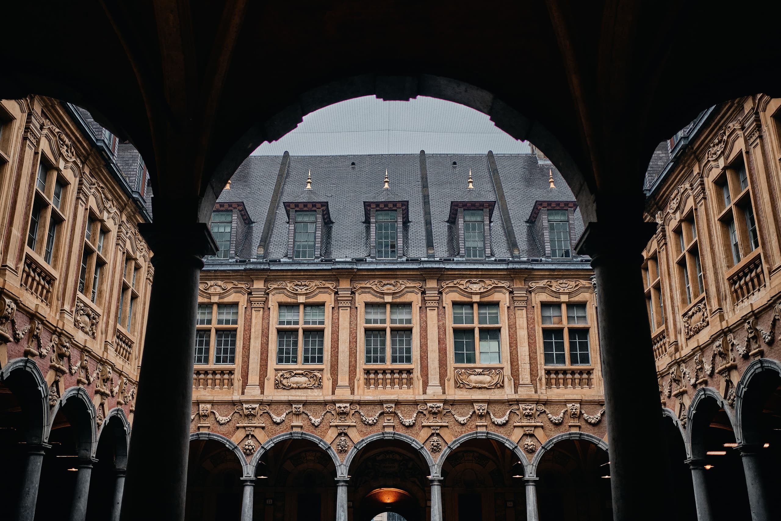 La Vieille Bourse historique à Lille