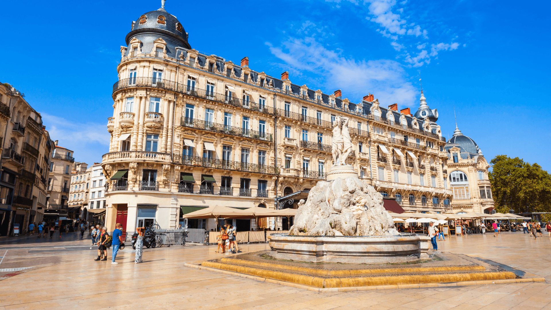 Vue de Montpellier