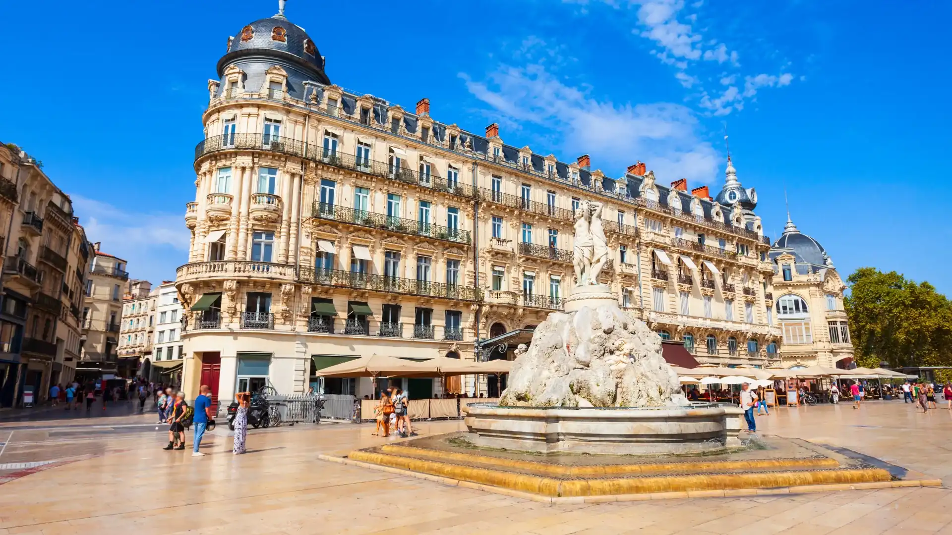 Vue de Montpellier